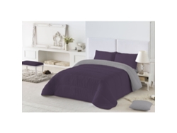 Funda Nórdica NATURALS (50.00 x 16.00 x 65.00 cm - Microfibra - Gris)