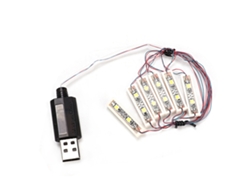 Yncm2026-lámpara Led De Barra Universal Diy Con Carga Usb Para Decoración Bricks Brillante