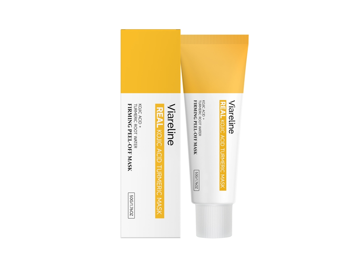 Mascarilla peel-off de cúrcuma para reafirmar la piel.