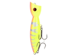 Mali isca Artificial de Pesca Popper com Olho 3d Lifelike em Plástico Grande para Peixes Cor Rosa