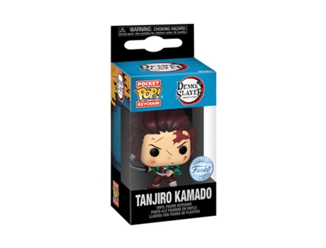 Figura FUNKO Pop! Llavero: Demon Slayer - Tanjiro