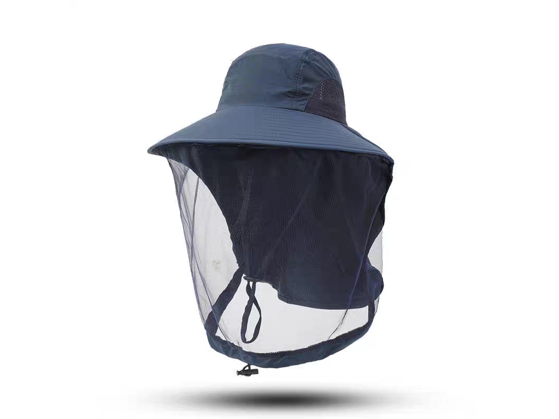 Sombrero de sol Yuysan, repelente de insectos, protección solar, sombrero de pesca, malla facial completa, plegable