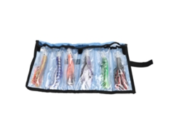 Señuelo De Pesca De Arrastre De 6,3 Pulgadas Con Anzuelo, Falda De Pulpo, Para Atún, Marlín, Pez Vela, Caballa Real, Pvc, 390 G