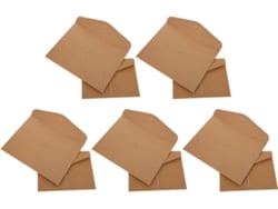 Paquete De 10 Fundas Para Documentos, Tamaño A4 Y A5, Papel Kraft Natural, Cierre Con Cordón.