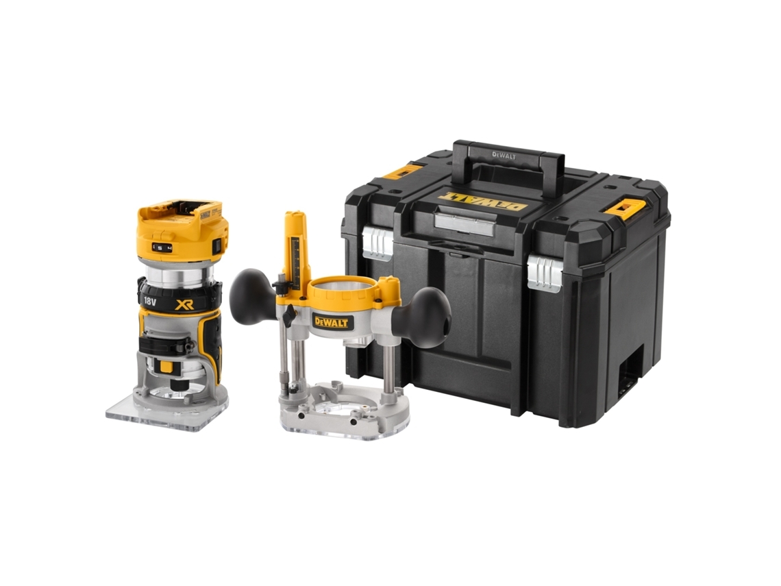 DEWALT DCW604NT-XJ - Fresadora Combo sin escobillas XR 18V sin batería/ cargador