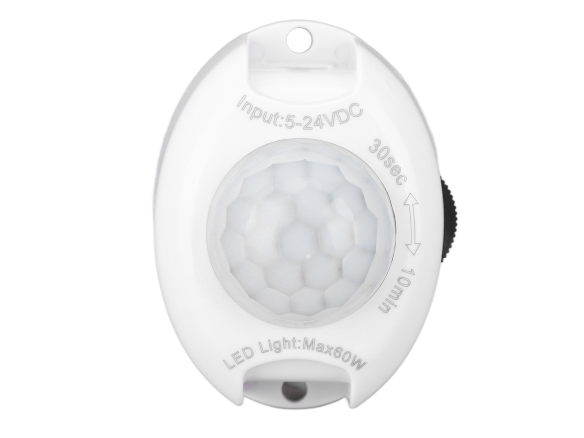 Enchufe Con Interruptor De Inducción Corporal Infrarrojo Dc 5-24v 60w Con Luz Led Ajustable