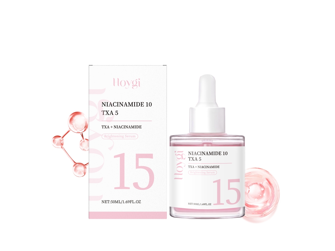 Sérum iluminador con esencia hidratante de nicotinamida para unificar el tono de la piel, minimizar los poros y suavizar la textura.