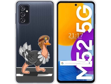 Carcasa Samsung Galaxy M52 5G TUMUNDOSMARTPHONE Avestruz Multicolor