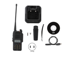 Mali cabo de Programação para Rádio Walkie Talkie Uv Xr Plus Fm Comercial com Cd e Antena Sos