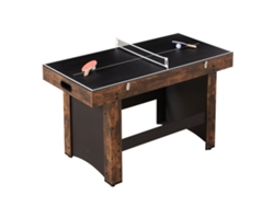 Mesa de hockey de aire 3 en 1 Succebuy de 54,5 pulgadas para sala de juegos familiar