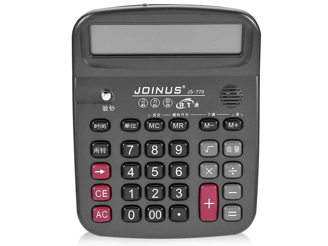 Calculadora portátil JS 770 para la escuela y la oficina.