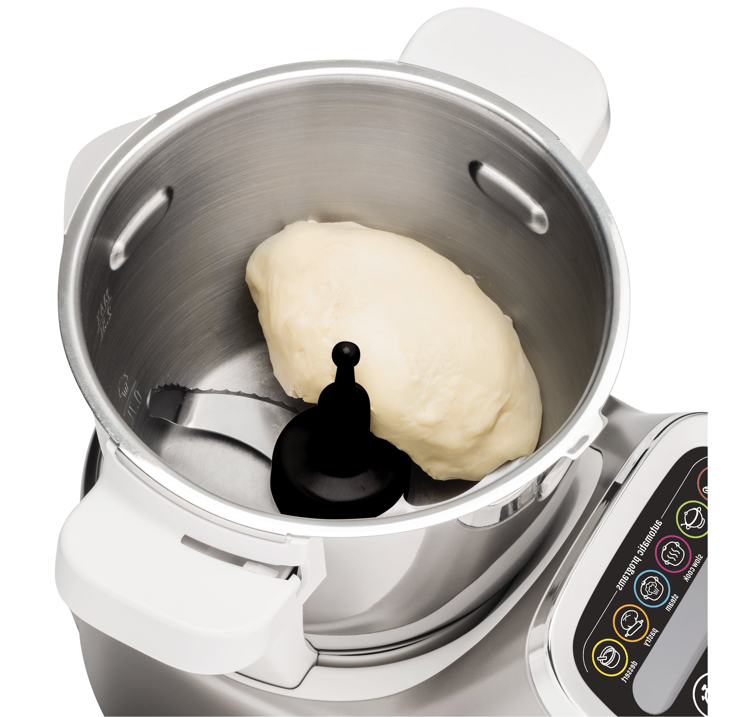 Robot De Cocina moulinex cuisine companion hf800a13 1550 4.5 6 programas con 45 capacidad personas 12 velocidades y temperatura 30º 130º mantenimiento 5 hf800a 4.5l 1550w