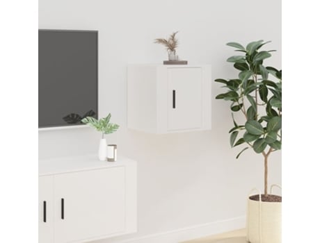 Mueble De Tv De Pared VIDAXL Blanco Madera contrachapada (40x34.5x40 )