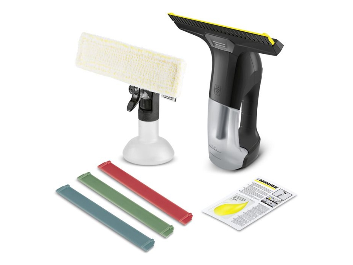 Limpiacristales eléctrico Karcher Wv 6 Plus Multi Edition, 100 min de autonomía, 3 raspadores, pulverizador Kärcher