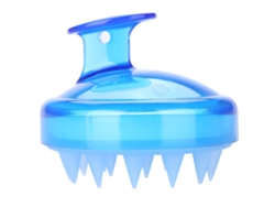 Pincel De Masaje Capilar De Silicona Para Shampoo, Ducha Y Lavado De Cabello, Azul