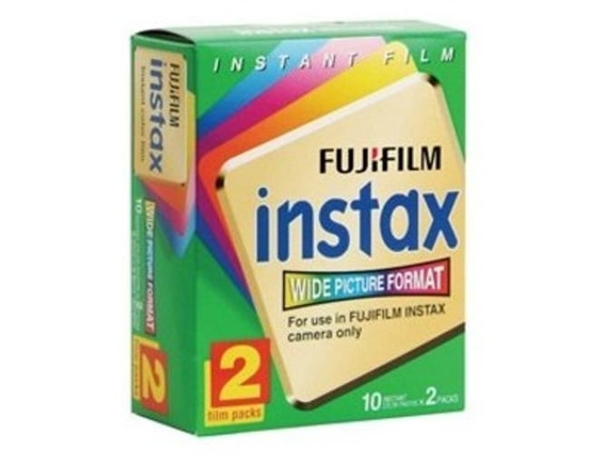Recarga de Papel Fotográfico FUJIFILM Instax Wide 2X10