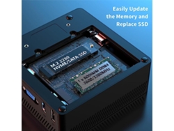 Mini PC AMD Ryzen 7 5700u Win11 8 núcleos 16 subprocesos
