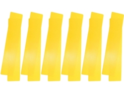 12 marcadores de agilidad de PVC amarillo, antideslizantes, para zapatillas de tenis, para uso en exteriores.