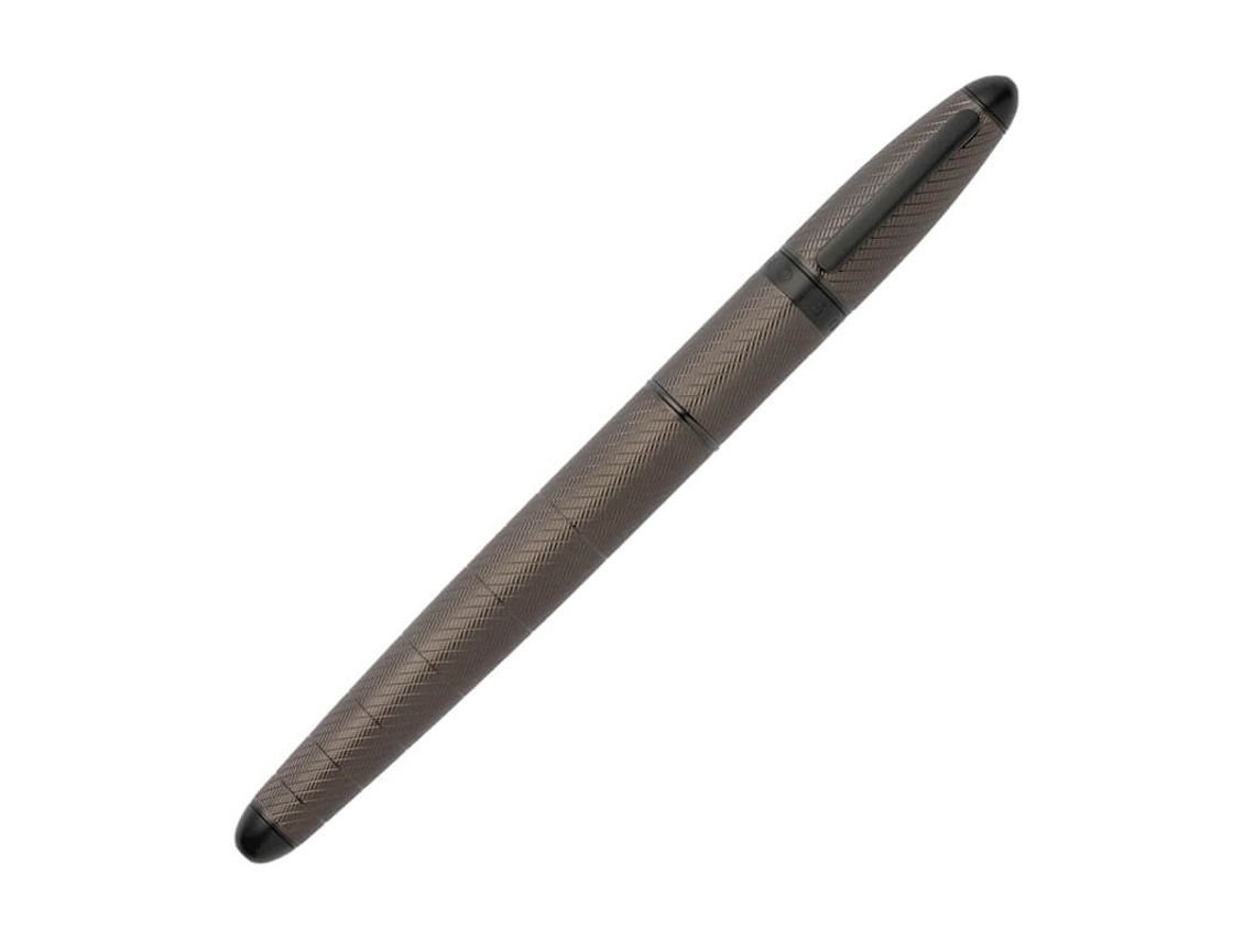 Rollerball Hugo Boss Gun Oval Gun Dark Grey