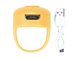 Anillo Inteligente Con Control Remoto Bluetooth - Compatible Con Todos Los Smartphones - Amarillo