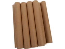 Juego De 10 Tubos De Envío Cilíndricos De Papel Kraft Reforzado Con Tapas.