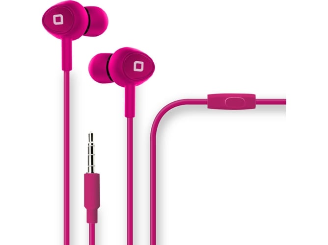 Auriculares con Cable SBS Jumper Stereo (In Ear - Micrófono - Rosa)