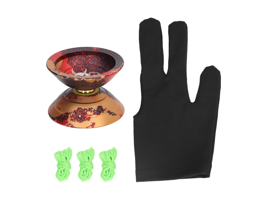 Yo Yo Toy 2 Modos De Rotação H Shape Unresponsive Bola De Jogo Para Crianças Dourado