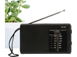 Radios AM Portátiles, Radios Pequeñas con Altavoz y Sintonizador AM/FM, Radios Electrónicas Compactas con Bajos Estéreo para Uso en Cocina.
