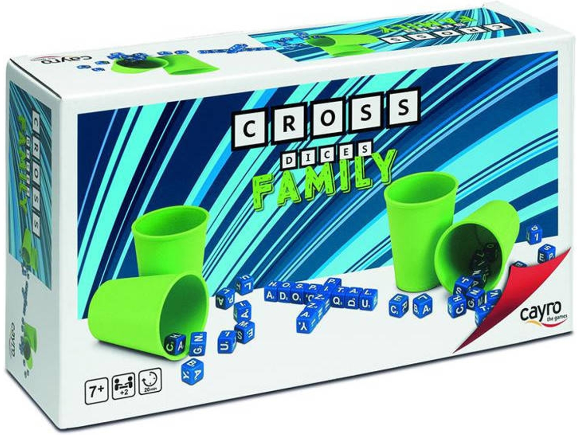Juego de Dados CAYRO Crossdices familia (Edad Mínima: 6)