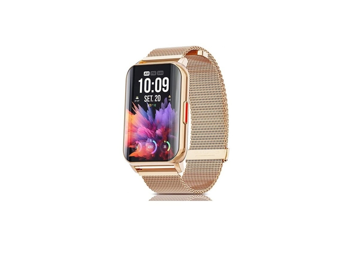 Reloj inteligente con monitor de actividad física y pantalla táctil de 1,57 pulgadas, monitor de frecuencia cardíaca y oxígeno en sangre, IP68, Bestvite