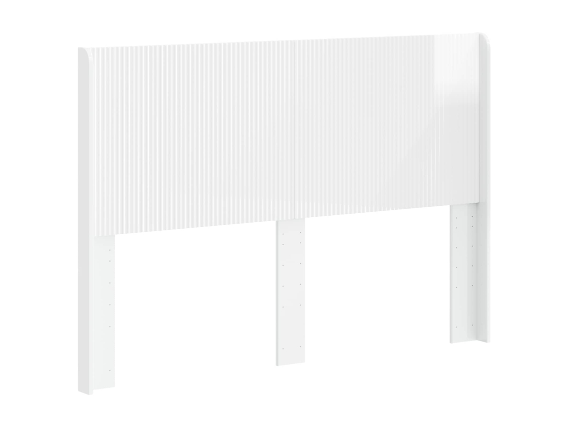 Maison Exclusive - Cabecero Blanco Brillante Madera De Ingeniería