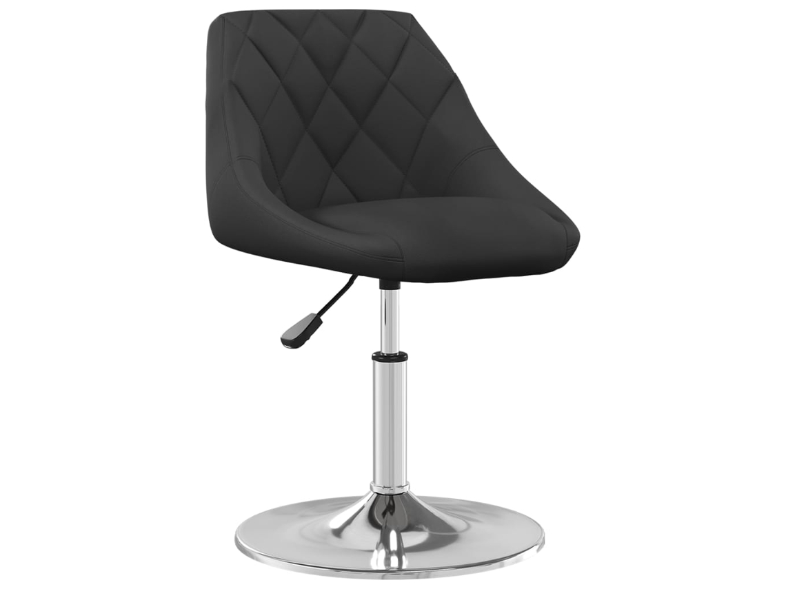 Maison Exclusive - Silla De Comedor Giratoria 6 Uds Terciopelo Negro