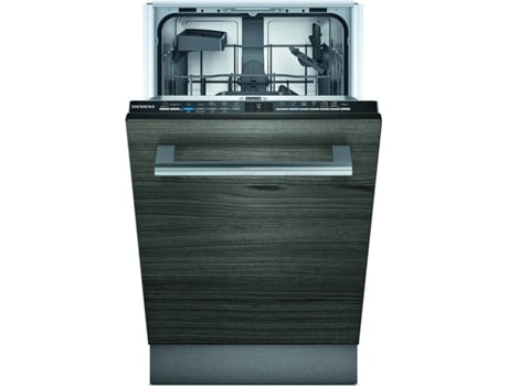 Lavavajillas Integrable SIEMENS SR61HX12KE (9 Cubiertos - 45 cm - Panel Negro)