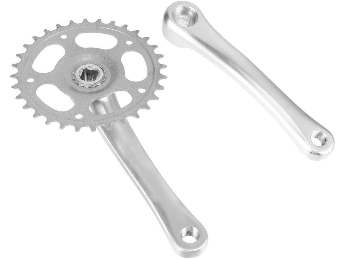 Bielas De Bicicleta De Aluminio Ligero Con Un Solo Plato
