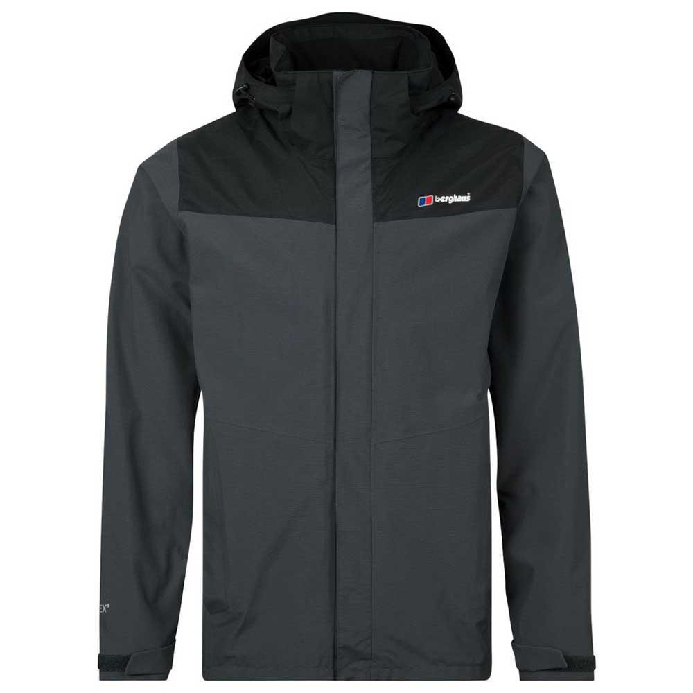 Hillwalker Chaqueta Interactiva goretex impermeable transpirable abrigo duradero hombre para berghaus ia gris montaña s