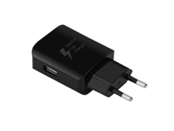 Cargador Usb Universal Qc2.0 15w De Carga Rápida Adaptador De Pared (negro)