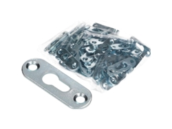 Paquete De 100 Accesorios Galvanizados Con Cabeza Abovedada De 44x16 Mm Para Un Montaje Rápido De Armarios.