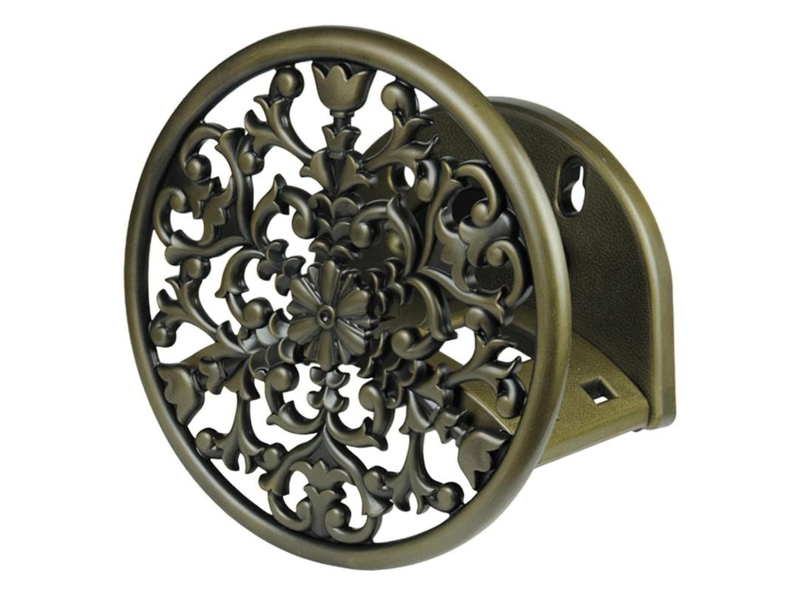 Soporte manguera plastico papillon ornamental