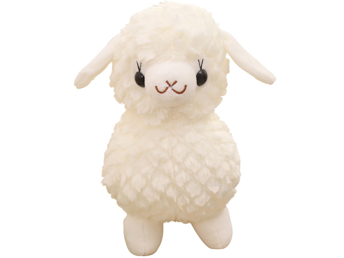 Adorable Muñeco De Peluche De Alpaca De 35 Cm, Juguete Suave, Regalo De Cumpleaños Para Bebé O Niño.