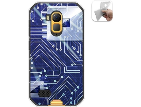 Carcasa Ulefone Armor X7 / X7 Pro TUMUNDOSMARTPHONE Circuito Multicolor