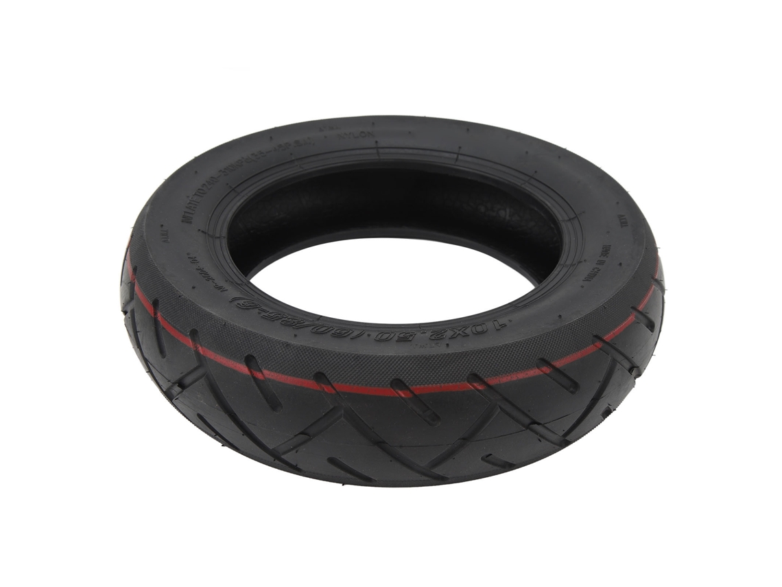 Rebe-pneu De Patinete Elétrico 10x2.5 Resistente A Impactos Roda De Reposição De Borracha Acessório Para Patinete Elétrico