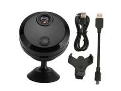 Mini cámara inalámbrica Wifi 1080P con grabación en bucle HD 1080P, cámara de visión nocturna infrarroja para el hogar