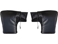 Pu Os Calefactables Para Manillar De Motos Nieve Guantes Cortavientos Ciclismo Invierno En Scooters Quads Y