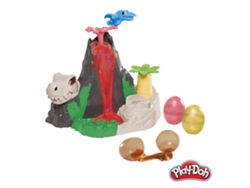 Blocs de Construcción PLAY-DOH Set De Volcán De La Isla Lava Bones (Edad Mínima: 4 Años - 8,1 x 30,48 x 33,02 cm)
