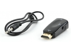 Cable Hdmi, Convertidor De Hdmi A Vga (vga-hdmi, Negro)