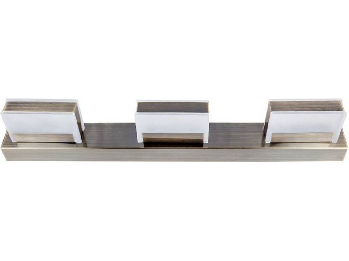 Lámpara de Pared FABRILAMP Vidar (Dorado - Metal, Vidrio - 9x50 cm)