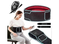 Cinturón de terapia infrarroja (650 nm-850 nm) - Dispositivo para el alivio del dolor y la recuperación muscular