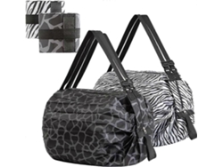 Juego de 2 bolsas de compra reutilizables y plegables. Bolsas de almacenamiento resistentes e impermeables, soportan hasta 15 kg, de GOKOCO.