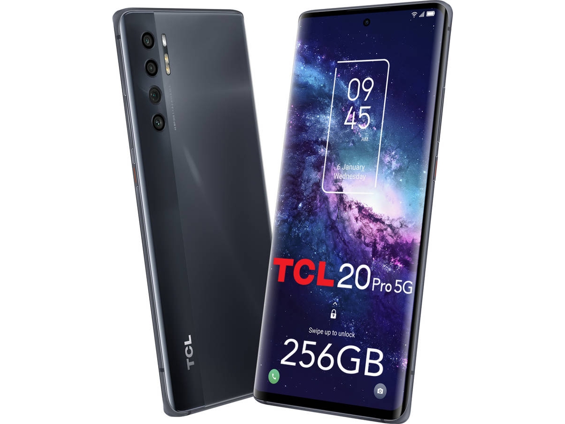Smartphone TCL 20 Pro 5G (6.67'' - 6 GB - 256 GB - Gris) | Worten.es