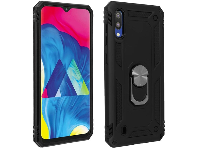 Carcasa Samsung Galaxy M10 AVIZAR Anillo Negro